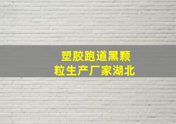 塑胶跑道黑颗粒生产厂家湖北