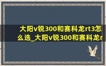 大阳v锐300和赛科龙rt3怎么选_大阳v锐300和赛科龙rt3