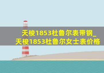 天梭1853杜鲁尔表带钢_天梭1853杜鲁尔女士表价格