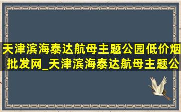 天津滨海泰达航母主题公园(低价烟批发网)_天津滨海泰达航母主题公园观后感