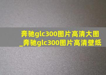 奔驰glc300图片高清大图_奔驰glc300图片高清壁纸