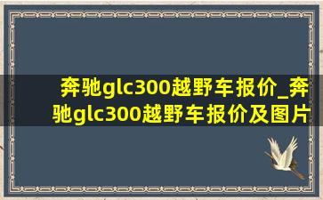 奔驰glc300越野车报价_奔驰glc300越野车报价及图片参数