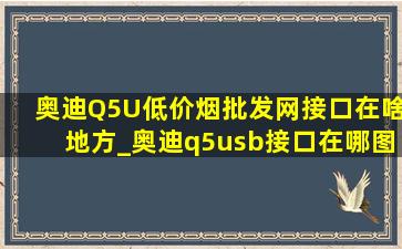 奥迪Q5U(低价烟批发网)接口在啥地方_奥迪q5usb接口在哪图解