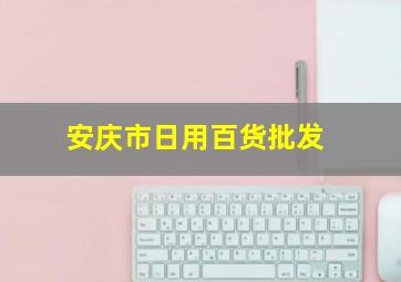 安庆市日用百货批发