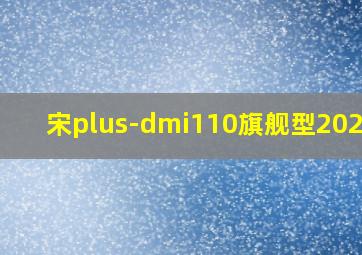 宋plus-dmi110旗舰型2022款