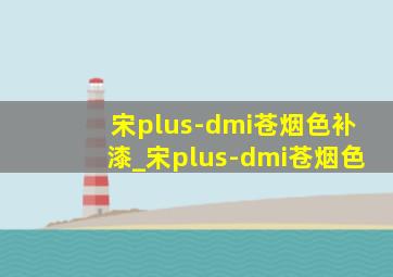 宋plus-dmi苍烟色补漆_宋plus-dmi苍烟色