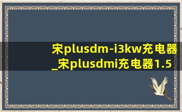 宋plusdm-i3kw充电器_宋plusdmi充电器1.5千瓦