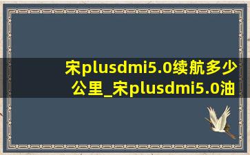 宋plusdmi5.0续航多少公里_宋plusdmi5.0油耗多少