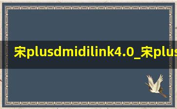 宋plusdmidilink4.0_宋plusdmidilink4.0预计推送