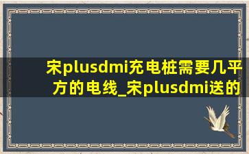 宋plusdmi充电桩需要几平方的电线_宋plusdmi送的充电桩可以自己装吗
