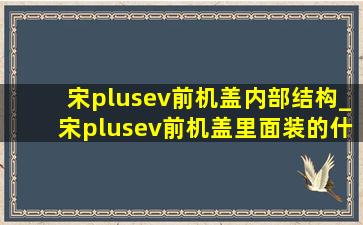 宋plusev前机盖内部结构_宋plusev前机盖里面装的什么