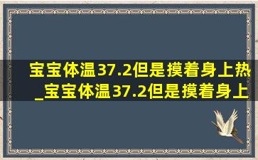 宝宝体温37.2但是摸着身上热_宝宝体温37.2但是摸着身上热拉稀