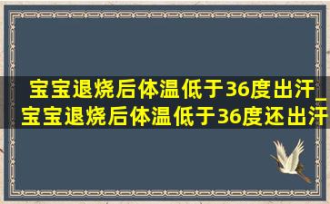 宝宝退烧后体温低于36度出汗_宝宝退烧后体温低于36度还出汗