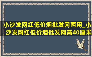 小沙发网红(低价烟批发网)两用_小沙发网红(低价烟批发网)高40厘米