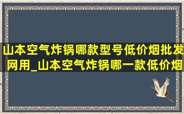 山本空气炸锅哪款型号(低价烟批发网)用_山本空气炸锅哪一款(低价烟批发网)