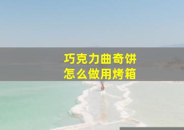 巧克力曲奇饼怎么做用烤箱