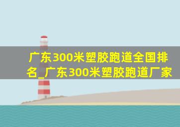 广东300米塑胶跑道全国排名_广东300米塑胶跑道厂家