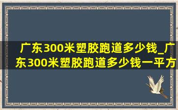 广东300米塑胶跑道多少钱_广东300米塑胶跑道多少钱一平方