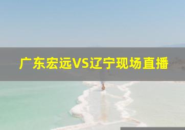 广东宏远VS辽宁现场直播