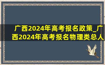 广西2024年高考报名政策_广西2024年高考报名物理类总人数