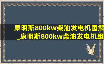 康明斯800kw柴油发电机图解_康明斯800kw柴油发电机组多少钱