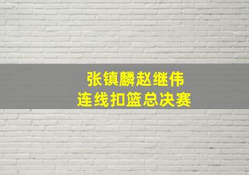 张镇麟赵继伟连线扣篮总决赛