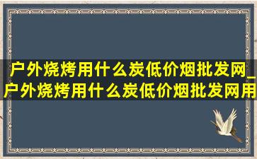 户外烧烤用什么炭(低价烟批发网)_户外烧烤用什么炭(低价烟批发网)用