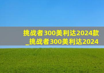 挑战者300美利达2024款_挑战者300美利达2024