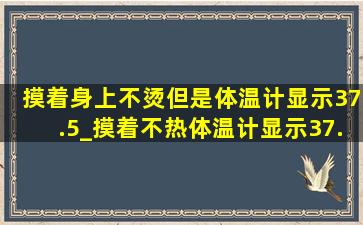 摸着身上不烫但是体温计显示37.5_摸着不热体温计显示37.5