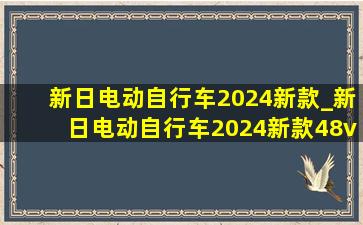 新日电动自行车2024新款_新日电动自行车2024新款48v