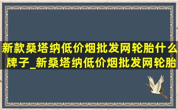 新款桑塔纳(低价烟批发网)轮胎什么牌子_新桑塔纳(低价烟批发网)轮胎什么牌子