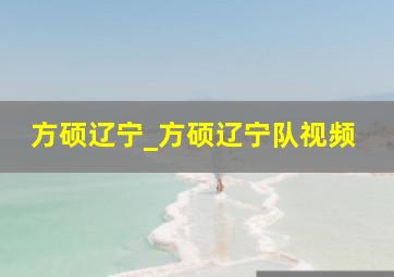 方硕辽宁_方硕辽宁队视频