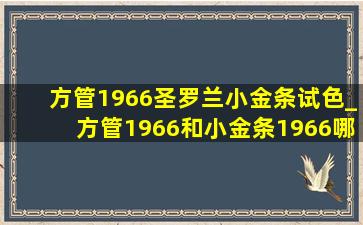 方管1966圣罗兰小金条试色_方管1966和小金条1966哪个好