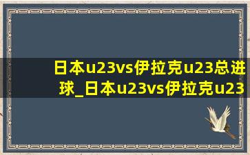 日本u23vs伊拉克u23总进球_日本u23vs伊拉克u23半(低价烟批发网)