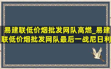 易建联(低价烟批发网)队高燃_易建联(低价烟批发网)队最后一战尼日利亚