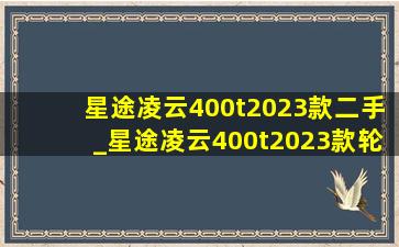 星途凌云400t2023款二手_星途凌云400t2023款轮胎