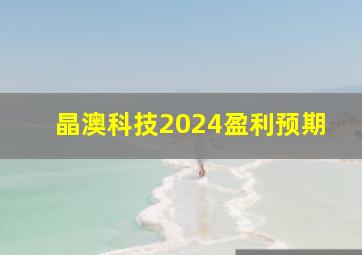 晶澳科技2024盈利预期