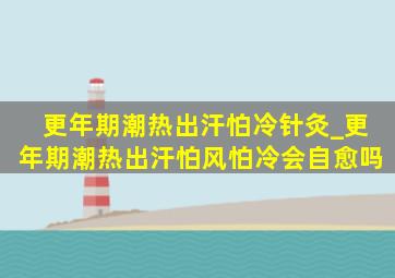 更年期潮热出汗怕冷针灸_更年期潮热出汗怕风怕冷会自愈吗