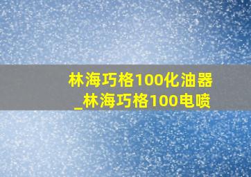 林海巧格100化油器_林海巧格100电喷