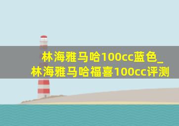 林海雅马哈100cc蓝色_林海雅马哈福喜100cc评测