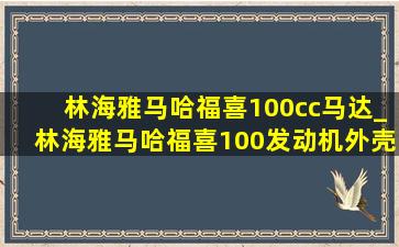 林海雅马哈福喜100cc马达_林海雅马哈福喜100发动机外壳