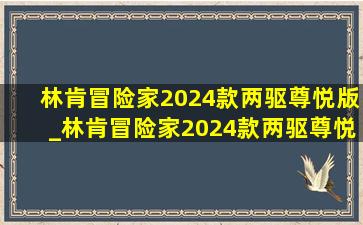 林肯冒险家2024款两驱尊悦版_林肯冒险家2024款两驱尊悦版评测