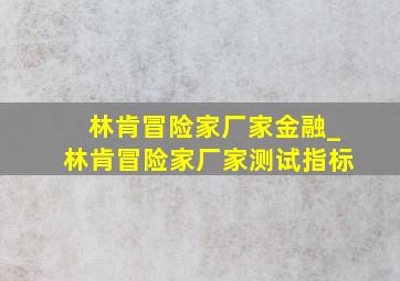 林肯冒险家厂家金融_林肯冒险家厂家测试指标