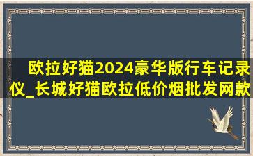 欧拉好猫2024豪华版行车记录仪_长城好猫欧拉(低价烟批发网)款2024