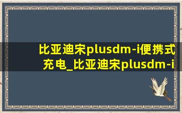 比亚迪宋plusdm-i便携式充电_比亚迪宋plusdm-i便携式充电器