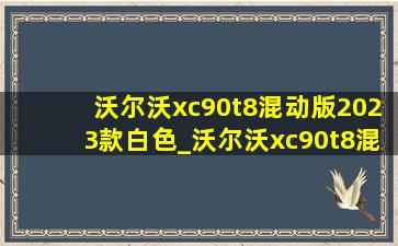 沃尔沃xc90t8混动版2023款白色_沃尔沃xc90t8混动版2023款