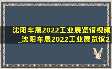 沈阳车展2022工业展览馆视频_沈阳车展2022工业展览馆2月19日