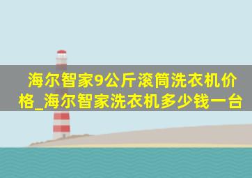 海尔智家9公斤滚筒洗衣机价格_海尔智家洗衣机多少钱一台