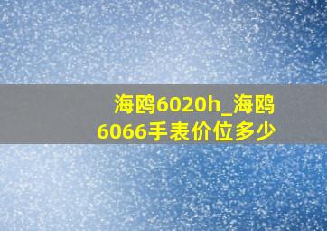 海鸥6020h_海鸥6066手表价位多少