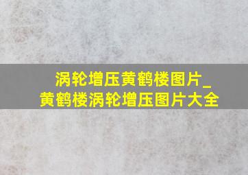 涡轮增压黄鹤楼图片_黄鹤楼涡轮增压图片大全